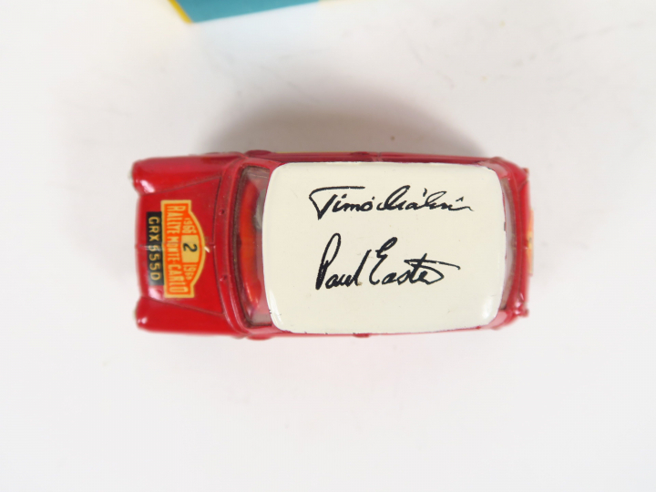 Corgi Toys en boite d'origine. Monte-Carlo BMC mini cooper's' autograp