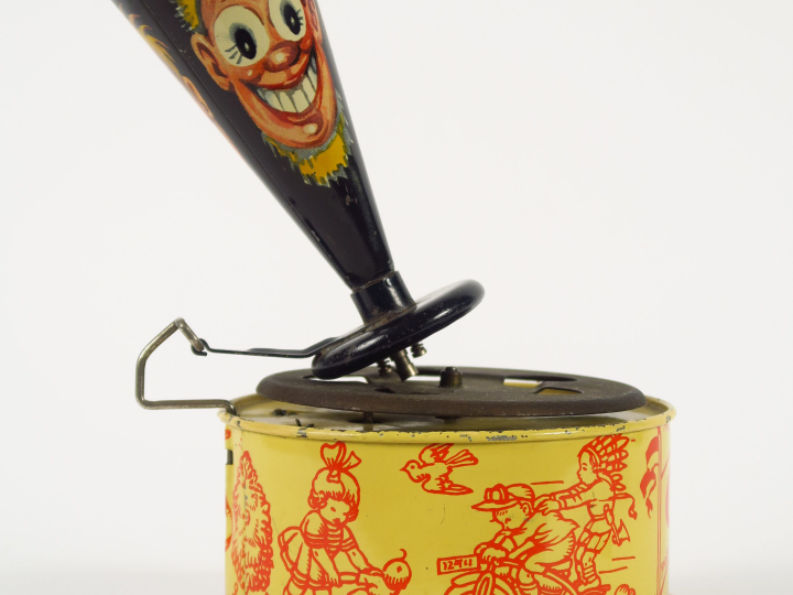 Rare gramophone d'enfant 'Olaphon' made in Germany de marque Weco, jou