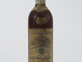 Vente aux enchères 1 BOUTEILLE CHÂTEAU DU RAULY MONBAZILLAC- 1959 - BG+/EF