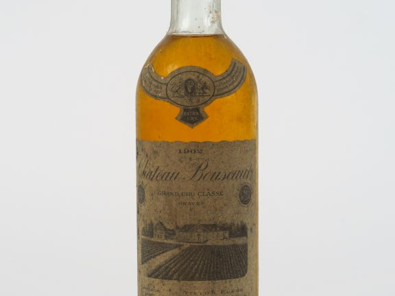 1 BOUTEILLE CHÂTEAU BOUSCAUT BLANC CC GRAVES - 1962 - LB/ES