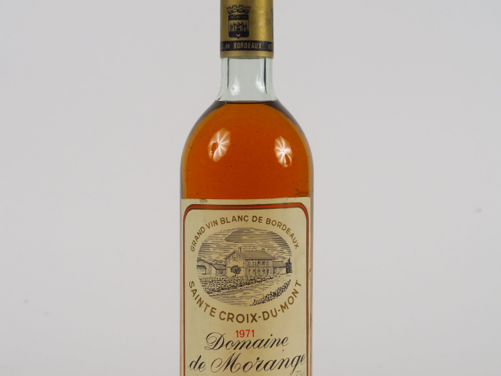 1 BOUTEILLE DOMAINE DE MORANGE STE CROIX DU MONT - 1971 - LB15