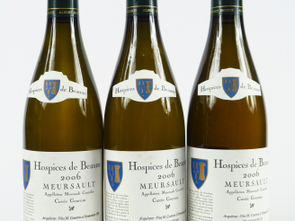 Vente aux enchères 3 BOUTEILLES MEURSAULT HOSPICES DE BEAUNE 'CUVEE GOUREAU' A. BICHOT - 