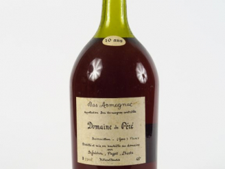 Vente aux enchères 1 POT (2,5 L) BAS ARMAGNAC DOMAINE DU PERE '10 ANS' 45°