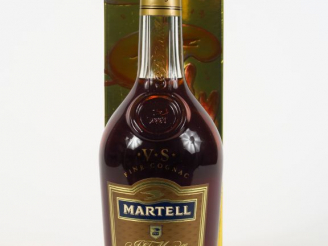Vente aux enchères 1 BOUTEILLE FINE COGNAC MARTELL - COFFRET
