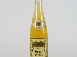 Vente aux enchères 1 BOUTEILLE VIEILLE EAU DE VIE DE PRUNE J. DELPONT 45°