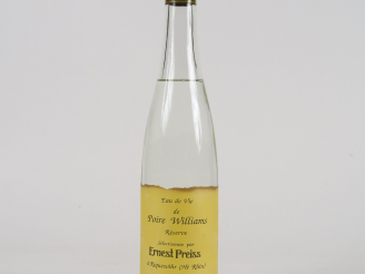 Vente aux enchères 1 BOUTEILLE POIRE WILLIAMS 'RESERVE' E. PREISS 45°