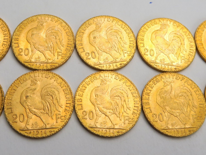 10 pièces de 20 francs or