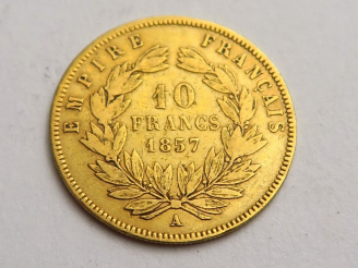 Vente aux enchères 1 pièce de 10 francs or