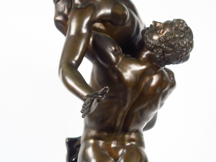 Jean de Bologne (d'après) "L'enlèvement des sabines" Grand groupe XIXè