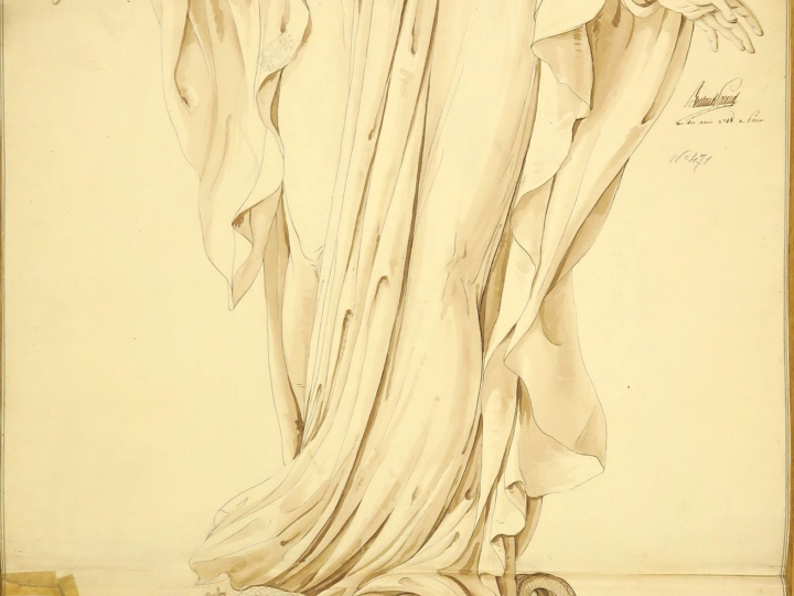 Bertrand PARAUD orfèvre : « Projets pour une statue de la Vierge » Ens