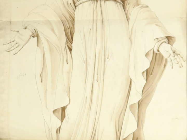 Bertrand PARAUD orfèvre : « Projets pour une statue de la Vierge » Ens