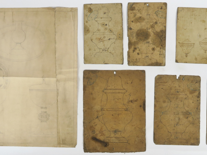 	Bertrand PARAUD « Projet pour lumière de sanctuaire » Dessin. Signé 2