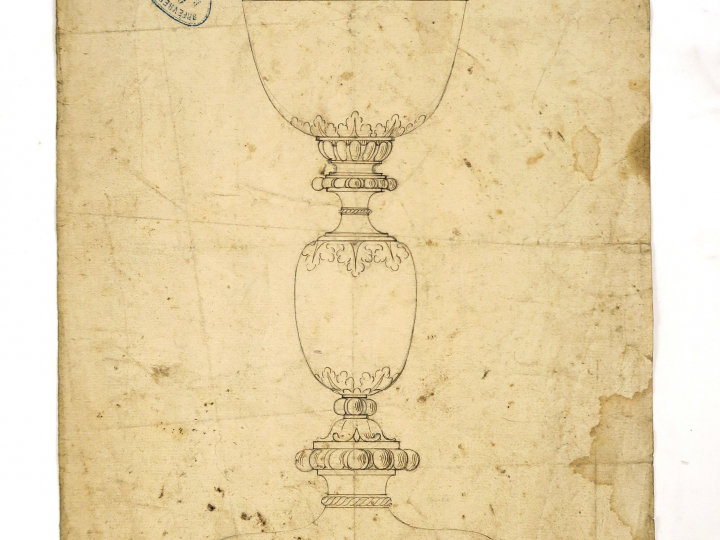 Bertrand PARAUD « Projets pour calices ou ciboires » Ensemble de 8 des