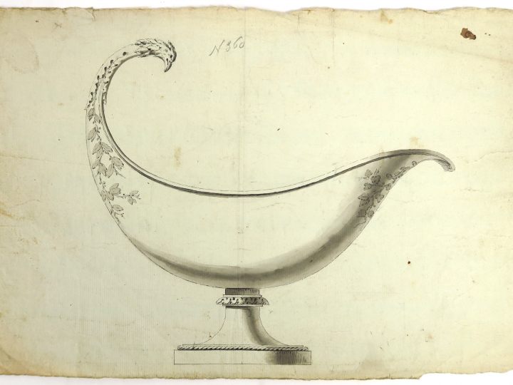 Ecoles françaises début XIXème « Projets de saucières » Ensemble de 12