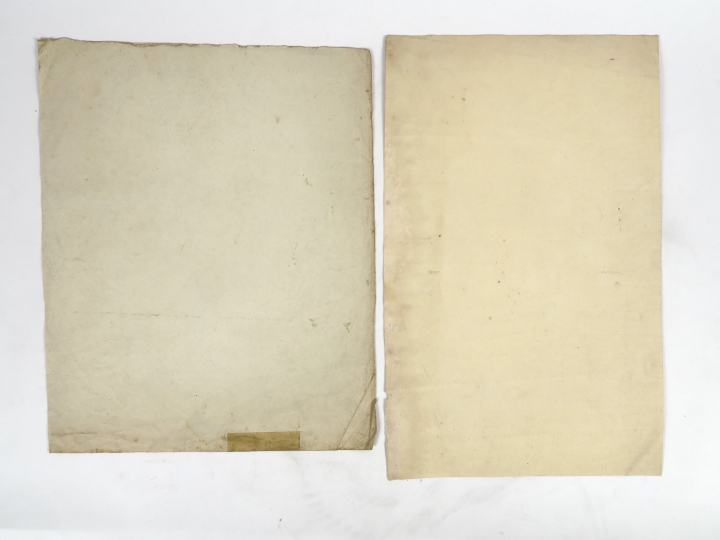 Ecole française XIXème « Projet pour un chandelier, à décor de feux fe