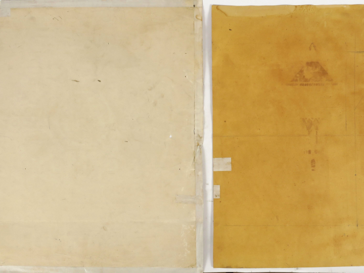 	TRIOULLIER, orfèvre « Projet de chrismatoire et son plateau » Deux ca