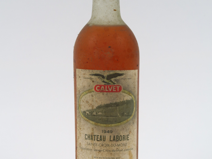 1 BOUTEILLE CHÂTEAU LABORIE STE CROIX DU MONT CALVET - 1949 - HEP