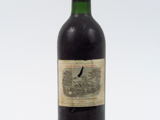 Vente aux enchères 1 BOUTEILLE CHÂTEAU LAFITE ROTHSCHILD 1er GCC PAUILLAC - 1964 - BG/ELD
