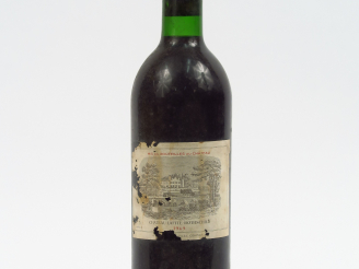 Vente aux enchères 1 BOUTEILLE CHÂTEAU LAFITE ROTHSCHILD 1er GCC PAUILLAC - 1969 - BG+/EA