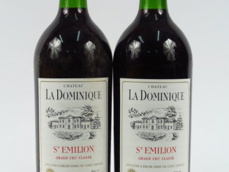 Vente aux enchères 2 MAGNUMS CHÂTEAU LA DOMINIQUE GCC ST EMILION - 1973