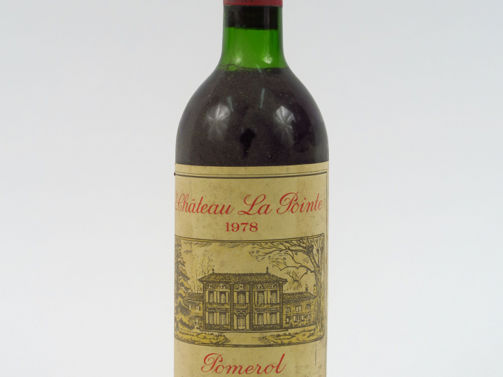 1 BOUTEILLE CHÂTEAU LA POINTE POMEROL - 1978 - BG/BLS