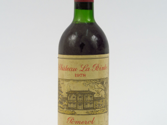 Vente aux enchères 1 BOUTEILLE CHÂTEAU LA POINTE POMEROL - 1978 - BG/BLS