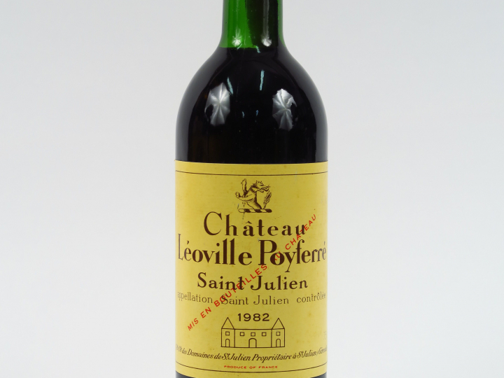 1 BOUTEILLE CHÂTEAU LEOVILLE POYFERRE GCC ST JULIEN - 1982 - BG