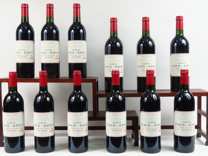 12 BOUTEILLES CHÂTEAU LYNCH BAGES GCC PAUILLAC - 1988 - CBO - BG