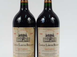 Vente aux enchères 2 MAGNUMS CHÂTEAU LAMOTHE BERGERON CB HAUT MEDOC - 2000
