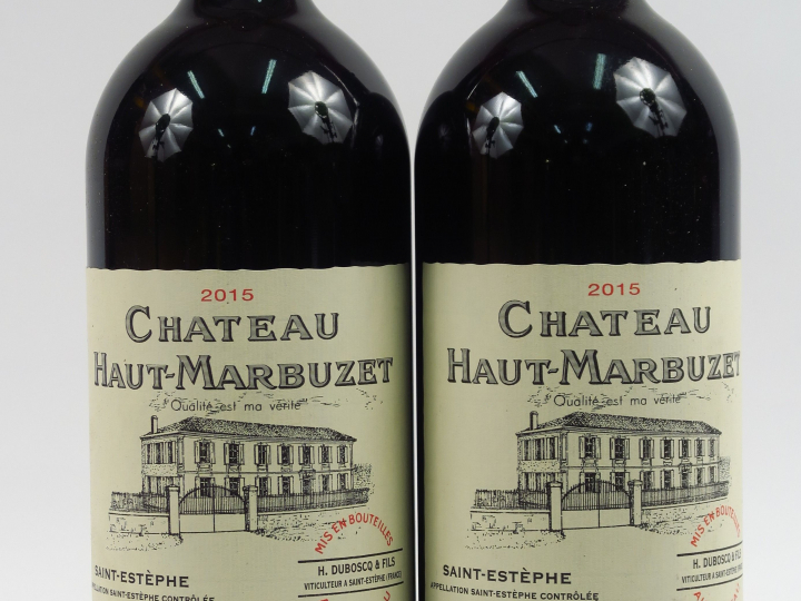 2 MAGNUMS CHÂTEAU HAUT MARBUZET ST ESTEPHE - 2015