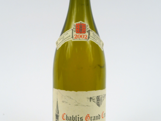 Vente aux enchères 1 BOUTEILLE CHABLIS GRAND CRU 'LES PREUSES' V. DAUVISSAT - 2002