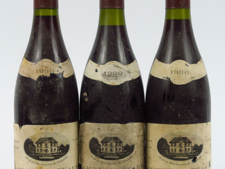 3 BOUTEILLES SAVIGNY LES BEAUNE 1er CRU 'LES LAVIERES' CHANDON DE BRIA