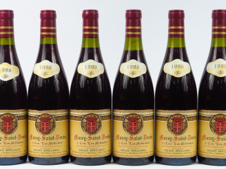 Vente aux enchères 6 BOUTEILLES MOREY ST DENIS 1er CRU 'LES MILLANDES' R. BRILLARD - 1996