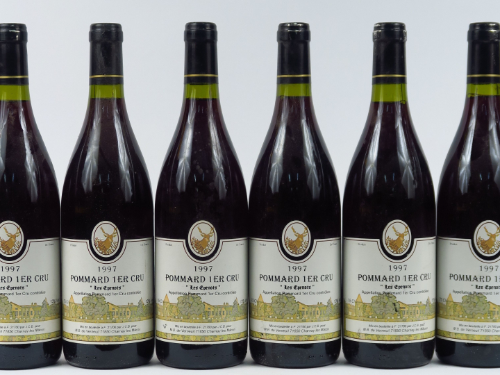 6 BOUTEILLES POMMARD 1er CRU 'LES EPENOTS' - 1997