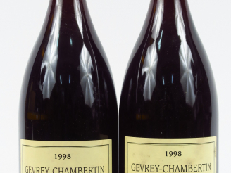 Vente aux enchères 2 MAGNUMS GEVREY CHAMBERTIN V.V. A. BURGUET - 1998