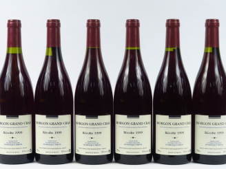 Vente aux enchères 6 BOUTEILLES MORGON GRAND CRAS D. PIRON - 1999