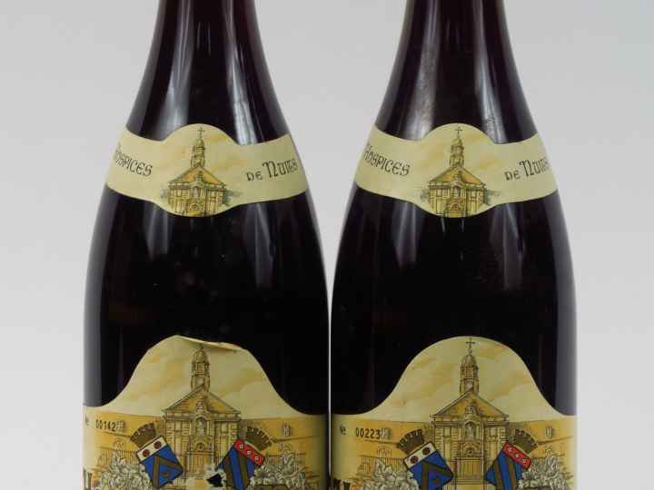 2 BOUTEILLES NUITS ST GEORGES 'LES MALADIERES - LA BRULEES' CUVEE GRAN