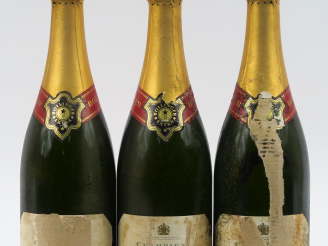 Vente aux enchères 3 BOUTEILLES CHAMPAGNE BOLLINGER  'GRANDE ANNEE' - 1989 - 1 ELA