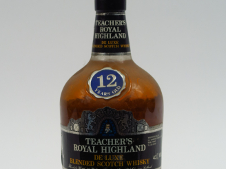 Vente aux enchères 1 BOUTEILLE TEACHER'S ROYAL HIGHLAND 12 ANS 43°