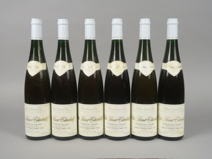 6 BOUTEILLES CLOS ST THEOBALD RANGEN DE THANN V.T. TOKAY PINOT GRIS DO