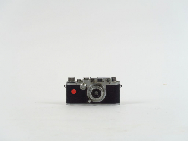 LEITZ. Leica III C, numéro 510565. Objectif Elmar 3,5/3,5 cm numéro 43