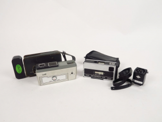 Vente aux enchères MINOLTA.16 E.E 10x14. Objectif Rokkor 2,8/25. Chromé, étui. On y joint