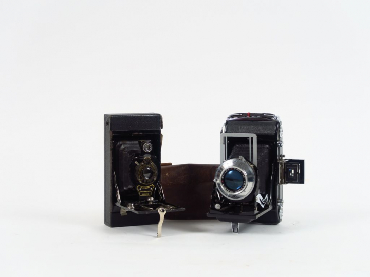 Deux folding  - Kinax III, objectif Bellor 3,5/100 mm - Kodak, Brownie