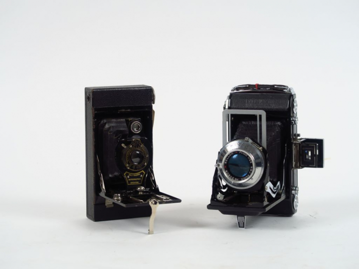 Deux folding  - Kinax III, objectif Bellor 3,5/100 mm - Kodak, Brownie