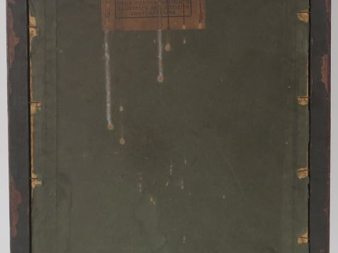 Paul BERTHON "Nymphe nue appelant un vol de colombes" Lithographie.  M