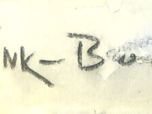 Frank BOGGS « Le port de Dieppe » Aquarelle.  Signée et située en bas 