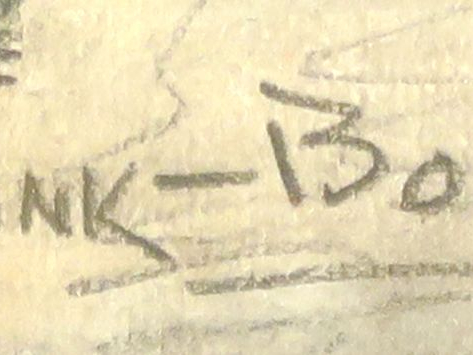 	Frank BOGGS « Les péniches à Pantin » Aquarelle.  Signée et située en