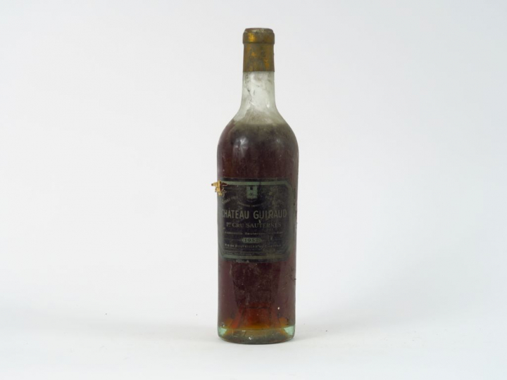 1 BOUTEILLE CHÂTEAU GUIRAUD 1er CC SAUTERNES - 1952  - MEP-BEP/EA/BS/B