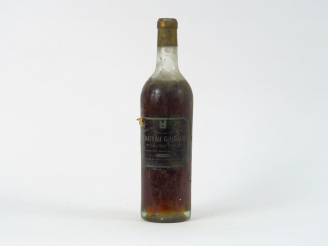 Vente aux enchères 1 BOUTEILLE CHÂTEAU GUIRAUD 1er CC SAUTERNES - 1952  - MEP-BEP/EA/BS/B