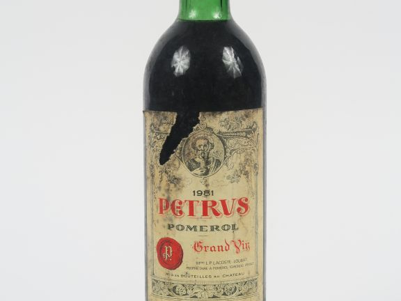 1 BOUTEILLE PETRUS POMEROL - 1981 - LB/EA